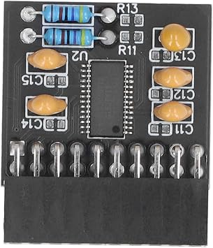 TPM 2.0 Security Module 20-Pin Trusted Platform for PC Motherboard Encryption and System Security Protection