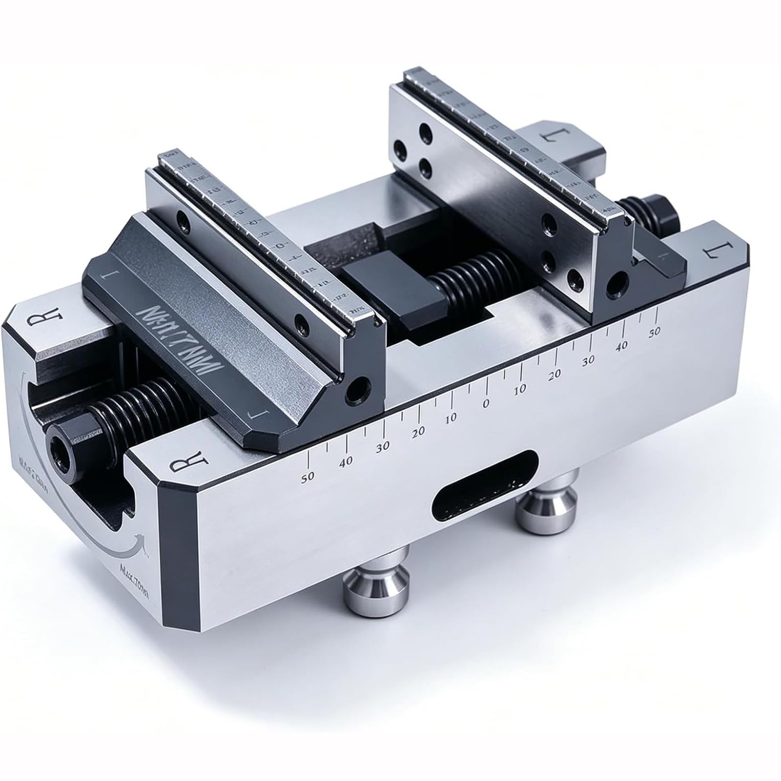 Yxzqloz Self-Centering Vise For Cnc Machine Tools; This Is A High-Precision Vise With A Clamping Range Of 6–160 Mm, For Milling, Drilling, And Tapping Operat