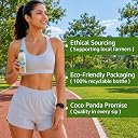 Coco Panda 100% Natural Tender Coconut Water - Pack of 6 (each 200 ml) | No Added Sugar or Artificial Flavor | Extracted from Real Green Young Tender Coconuts | Instant Hydration, Energy Booster gallery image