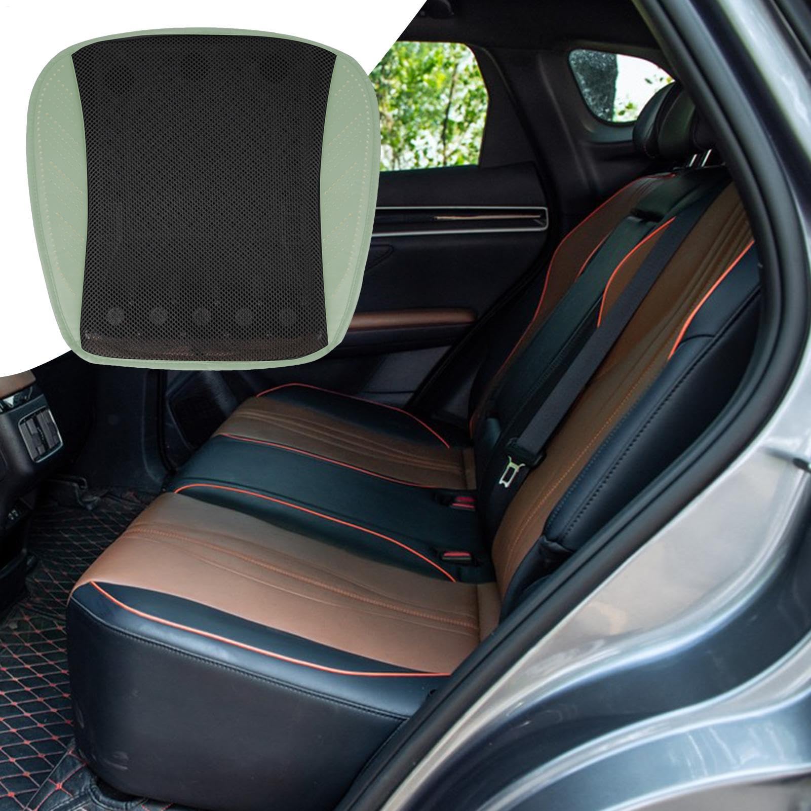 Cuscino Auto Ergonomico, Traspirante, Portatile, Impermeabile | Tappetino Seduta Ventilato Rinfrescante Guida, Viaggio, Casa, Camion, Automobilistico, Ambiente di Lavoro