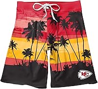 Vista 4 de FOCO Bañador con logotipo del equipo de la NFL para hombre Sunset