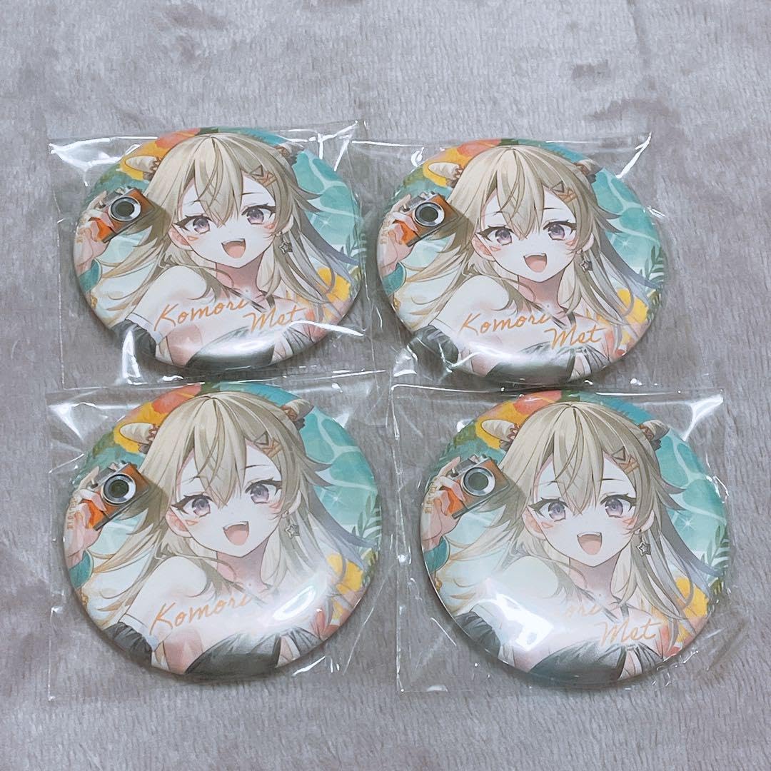 【本日発送】 小森めと 缶バッジ 謹賀新年2024 ぶいすぽ VGGC ぶいすぽっ！謹賀新年2024缶バッジ