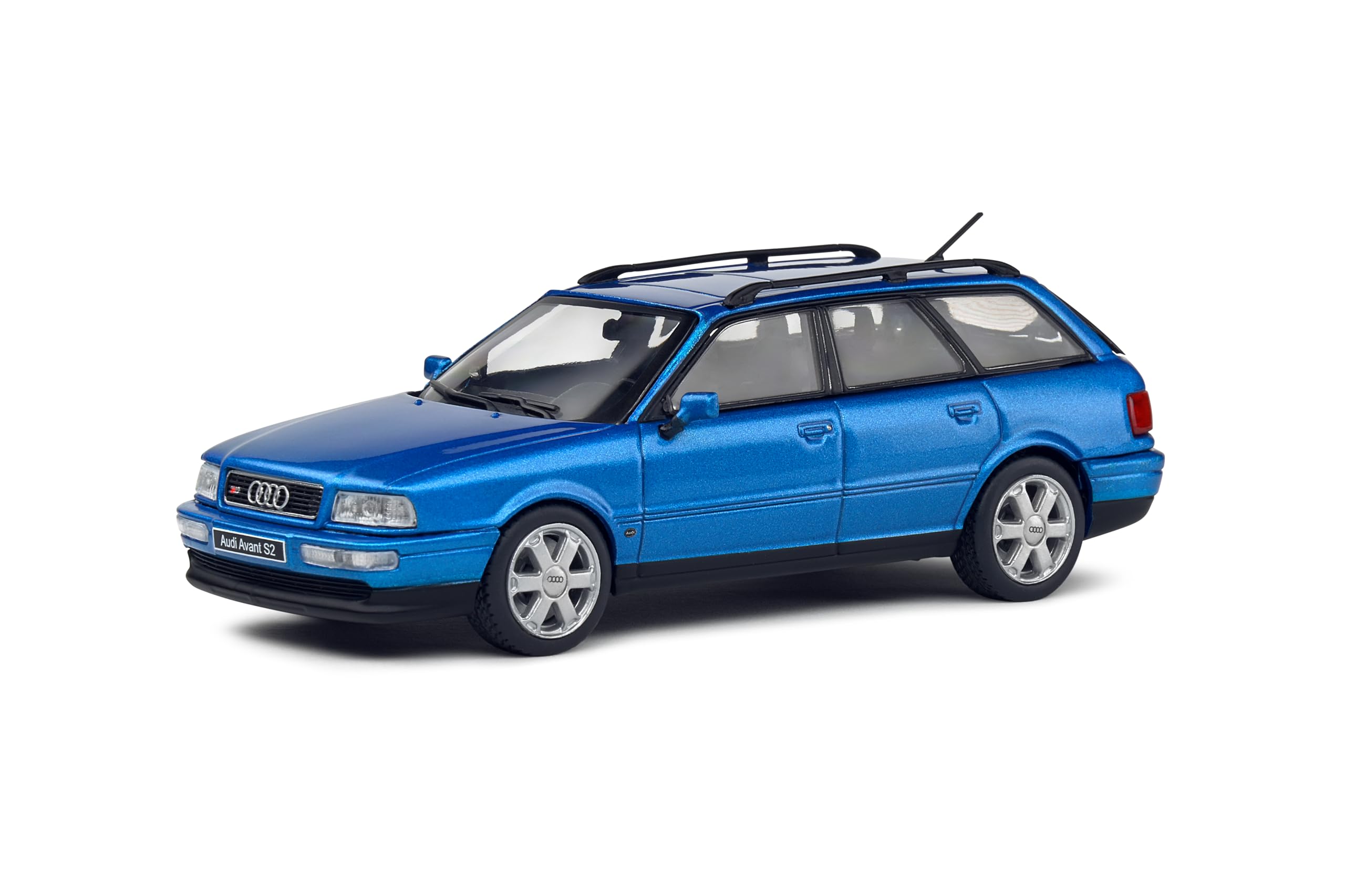 Solido 1:43 Audi Avant S2 Blue 1994