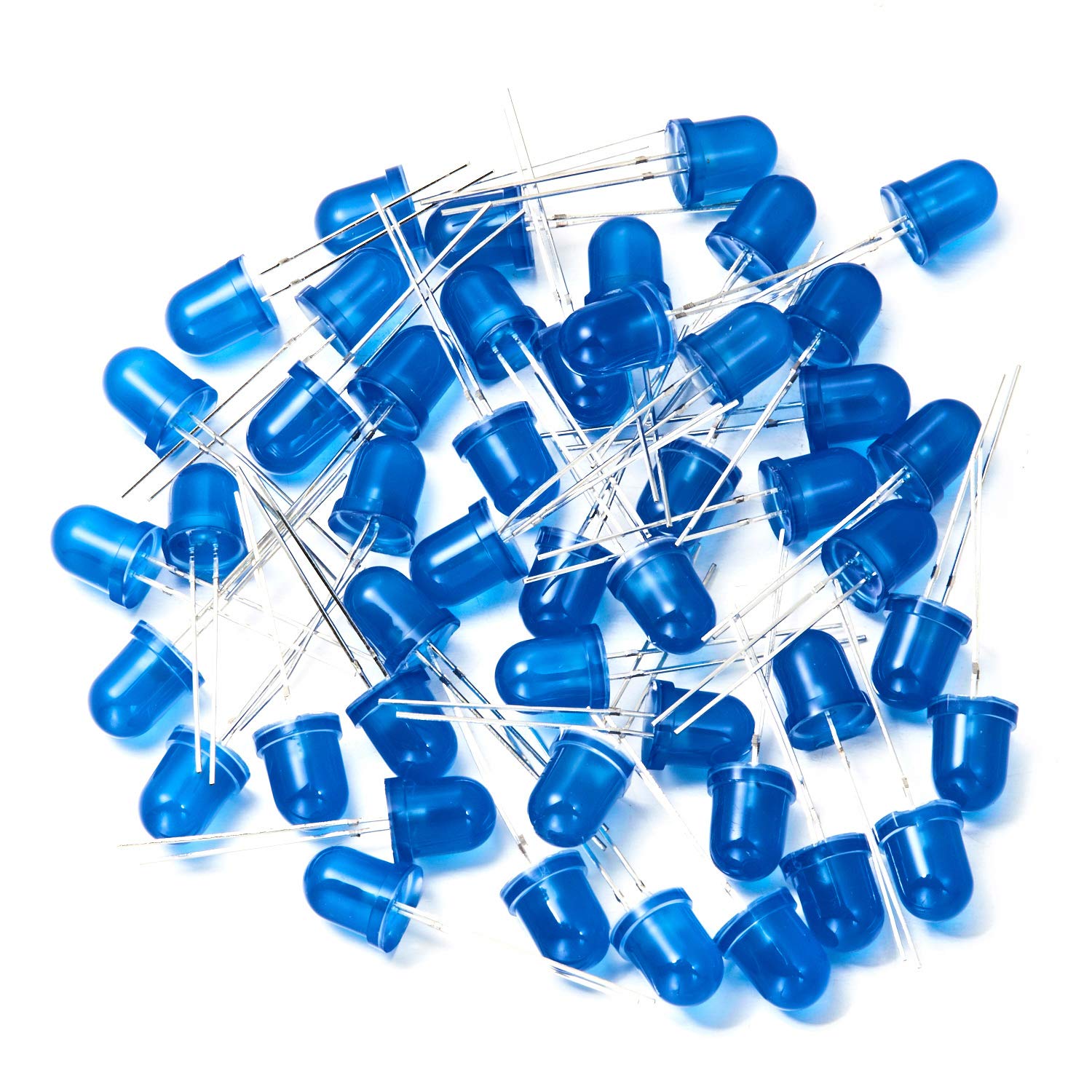 3mm LED Blau farbig Diffus 50° 4000mcd ultrahell