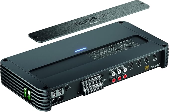 Amplificador Audison SR 6.600 D-Class 6 Canales 150 Wrms X 4/190 Wrms X 2 miniatura 3