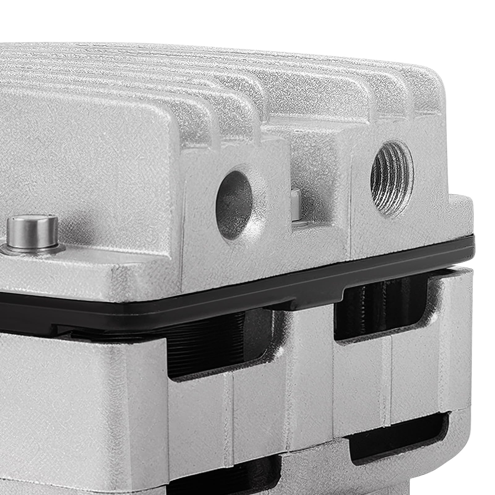 Motor de compresor silencioso 750 W/1 HP, 8 bar Compresor de Aire Accesorios sin aceite, Compresor de aire Cabeza, Motor compresor Silencioso 69 dB