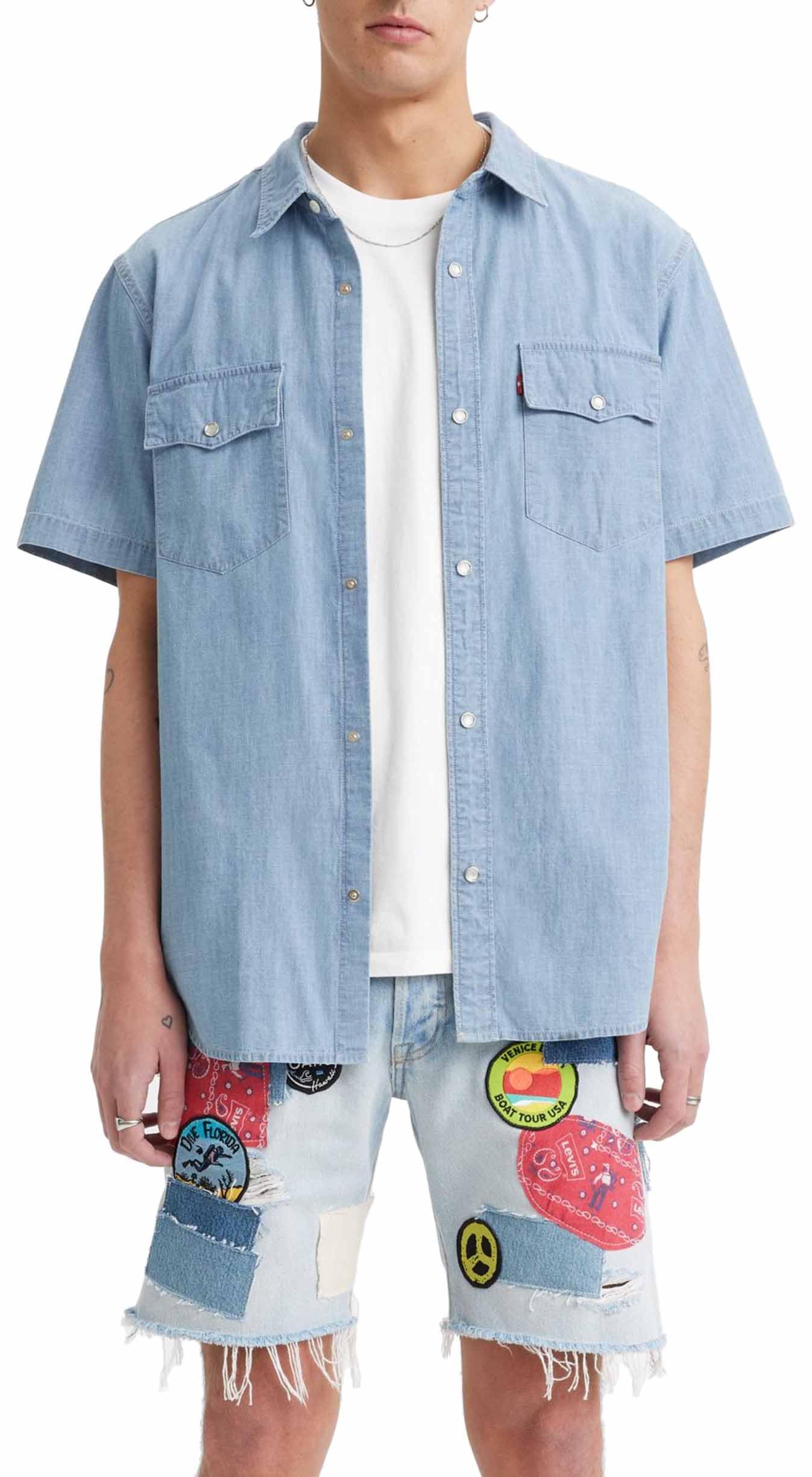 Levi's SS Relaxed Fit Western Camisa Hombre