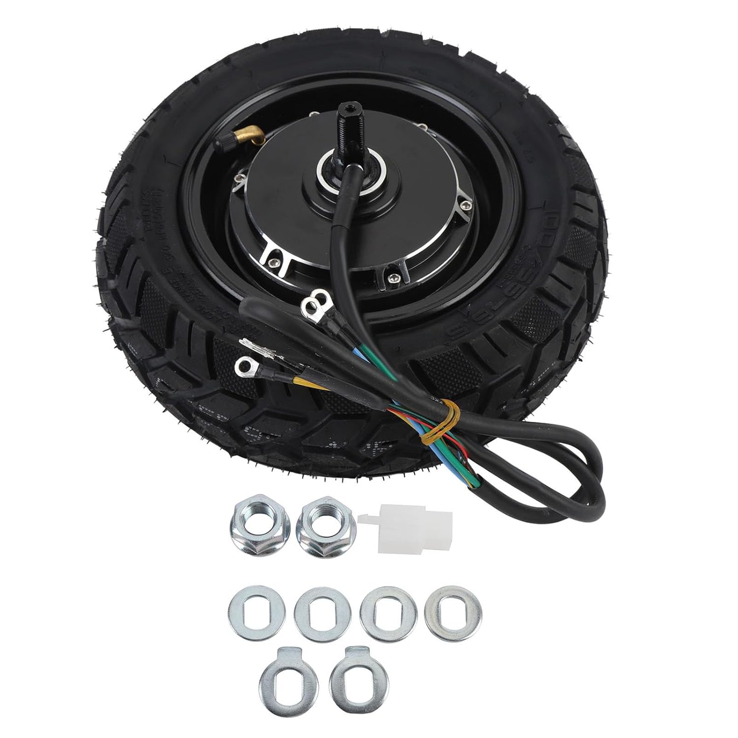 11 Inch Hub Motor 48 to 72V 1500 to 2500W High Power Aluminum Alloy Vacuum Tyre for Hall Brushless Wheel Hub Motor for Electric Scooter Motorcycle