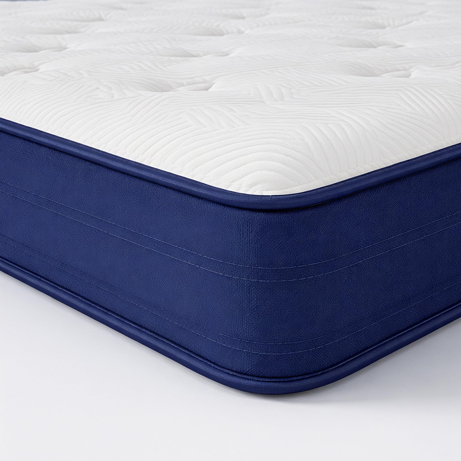Lavfine King Size Mattress - 5FT Memory Foam with Pocket Spring Hybrid, Medium Support, Motion Isolation, Breathable Soft Fabric, Comfortable Sleep, 150x200x22CM