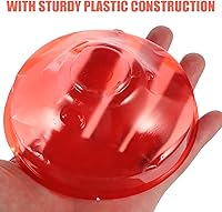 Vista 4 de DOITOOL Cubierta para alarma de incendios para detector de humos, cubierta de plástico para detectar humo, cubierta para detector de humo, tapa