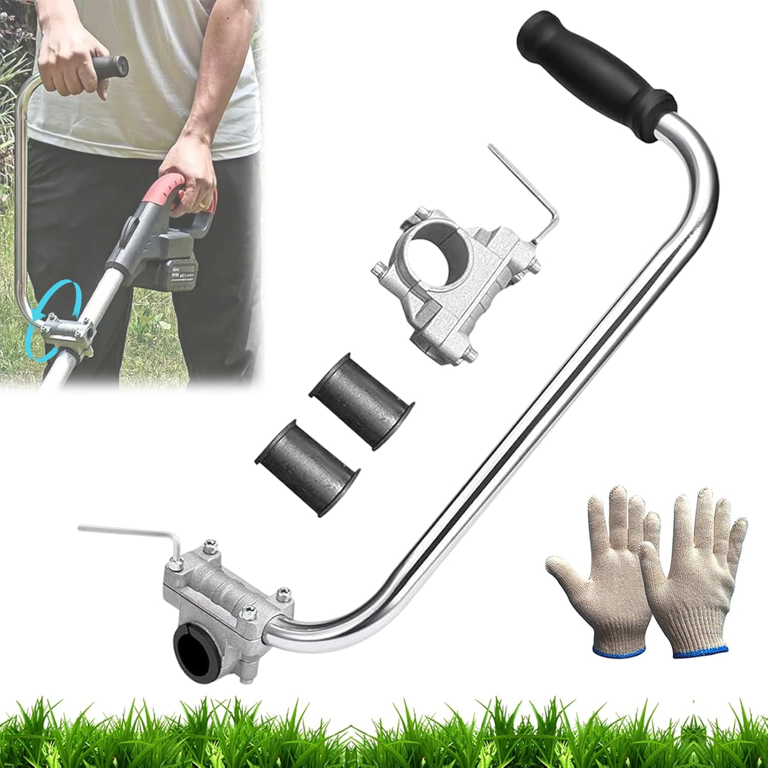 Konenbra Ergonomic Weedeater Handle Ergonomic Trimmer