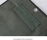 Vista 4 de KIKIGOAL Wing Chun Kung Fu Bolsa de pared Kick Boxing Striking Canvas Punch Bag Bolsa de arena