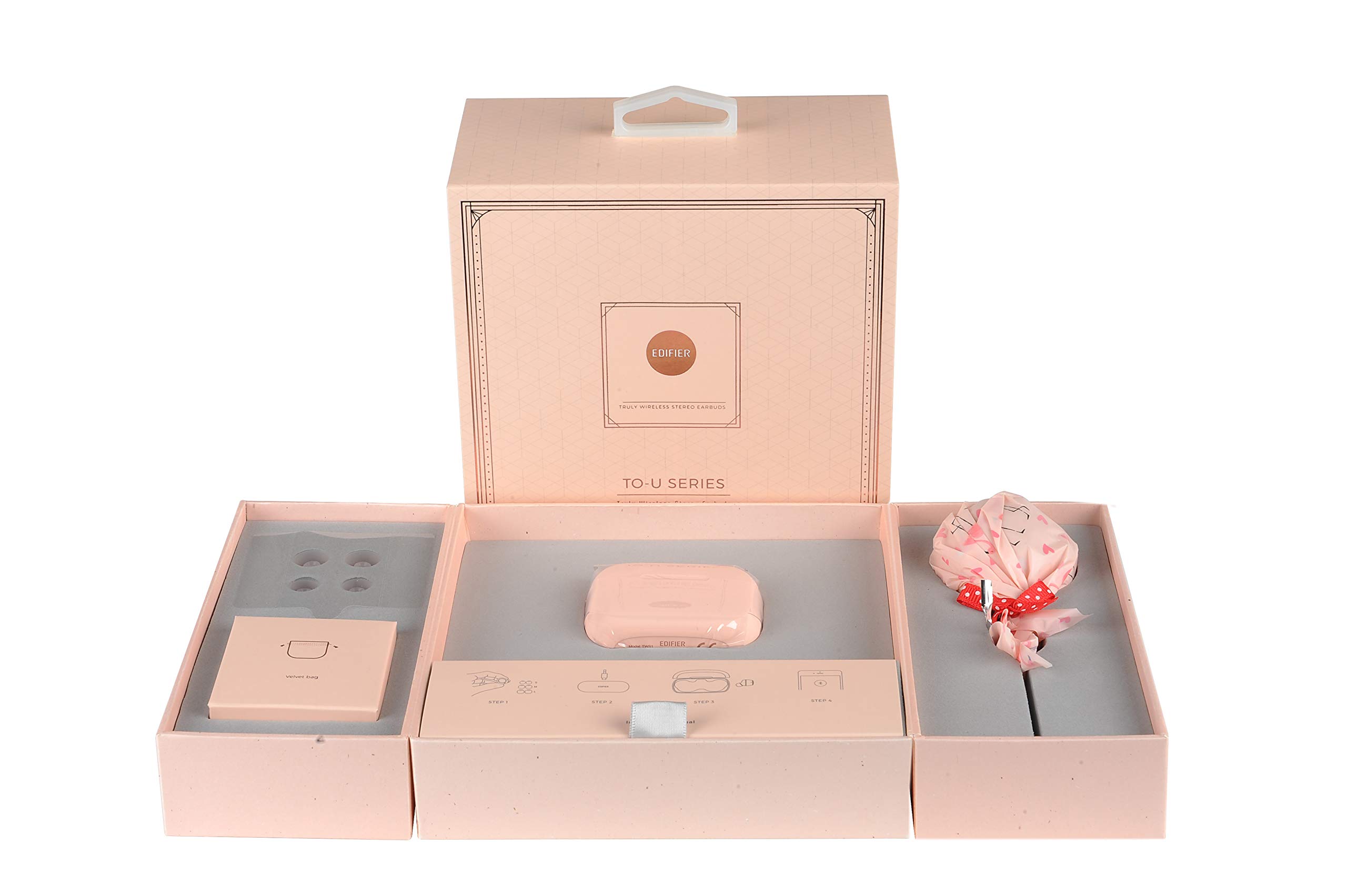 True Wireless Stereo Earbuds Matt Pink Tws1 Mpk