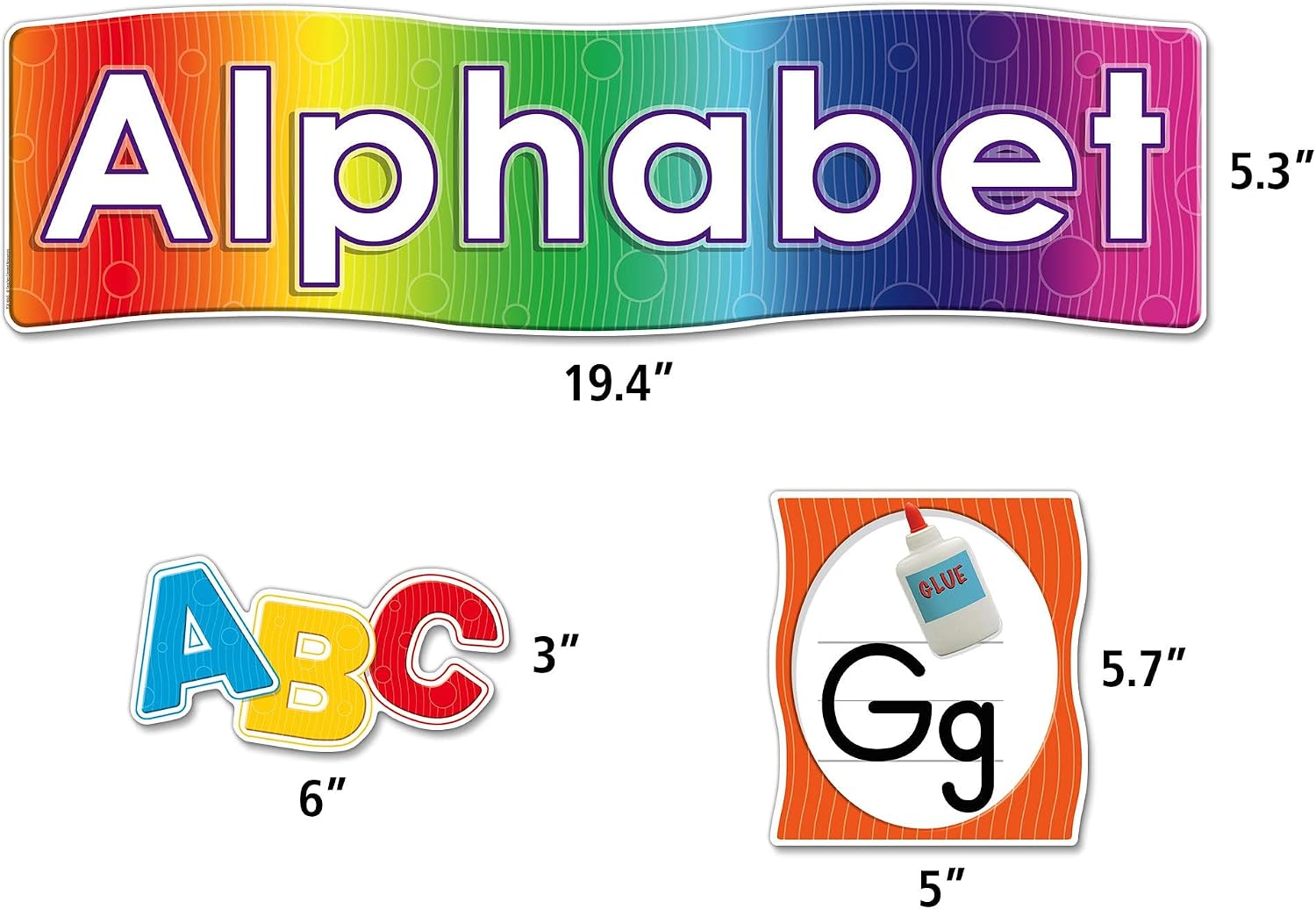 Teacher Created Resources Alphabet Mini Bulletin Board (TCR4865)