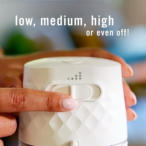 Miniatura 4 de Febreze Difusor de aceite con dispositivo de aroma continuo de color blanco, compatible con recambios de ambientador Febreze para regalar en días