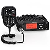 DB40-G GMRS Mobile Radio, 40W Long Range Repeater-Capable Two Way Radio with Dual Display, VOX, 169 Channels, UHF RX, for Off-Road, Vehicle Communication
