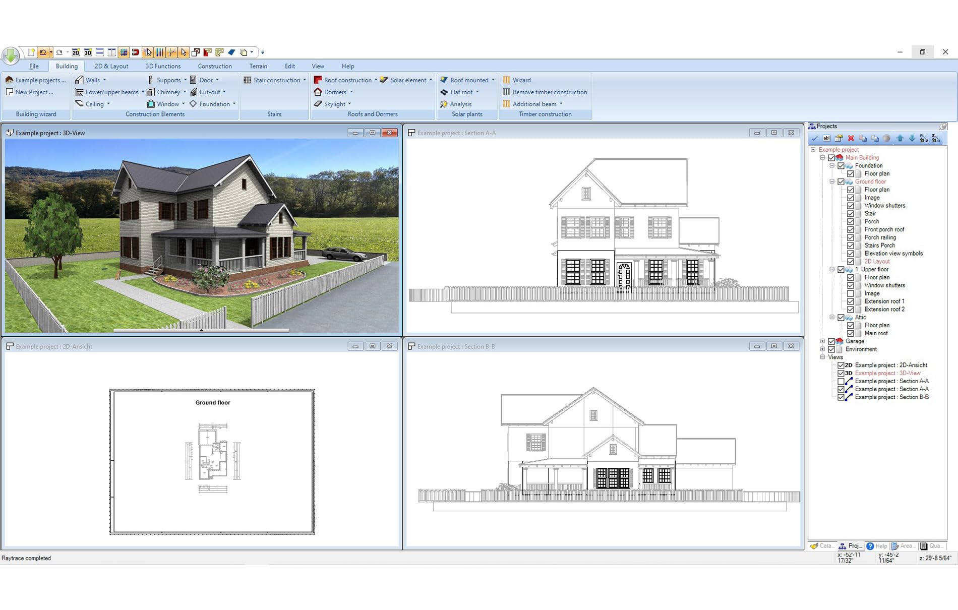 3D CAD 12 PRO - The professional CAD solution, from blueprints to interior design, Architecture for Win 11, 10