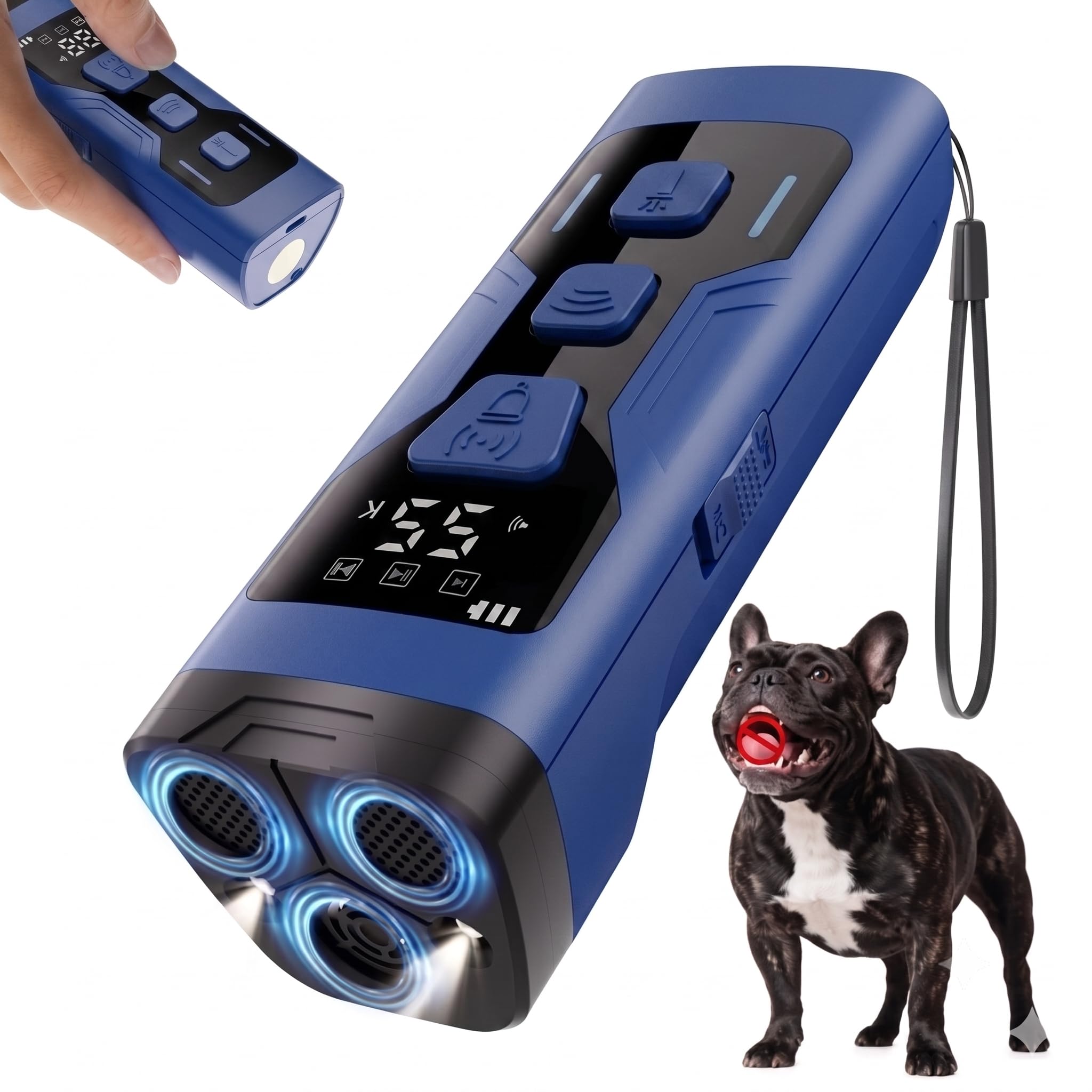Anti Barking Device for Dogs, 3X Ultrasonic Dog Bark Deterrent Devices, 3