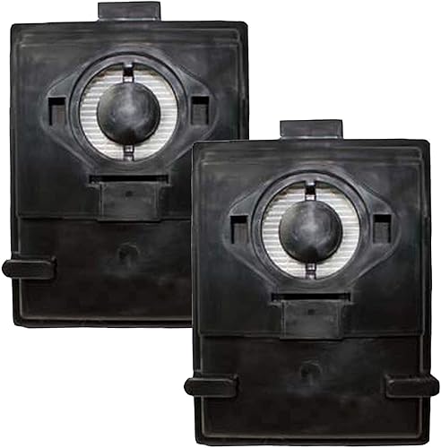 Crucial Vacuum Filtros de vacío de repuesto compatibles con Rainbow Rexair Parte # R10520, R-10520, R12106B y modelos serie E, filtros lavables