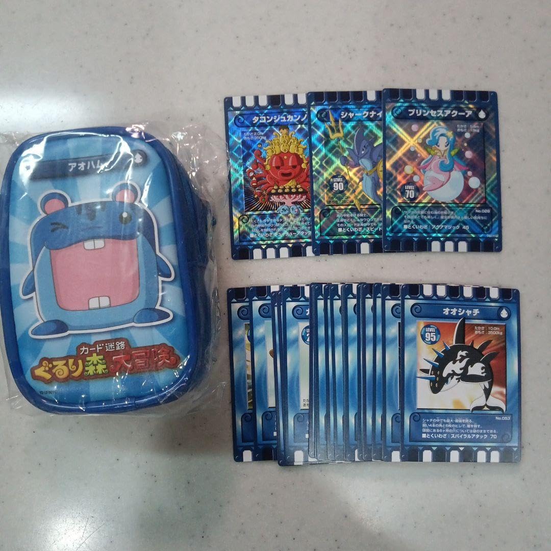 ぐるり森　カードセット　ポーチ3個付き Amazon.co.jp: ぐるり森 ポーチセット ハム3種 おまけ付き : おもちゃ