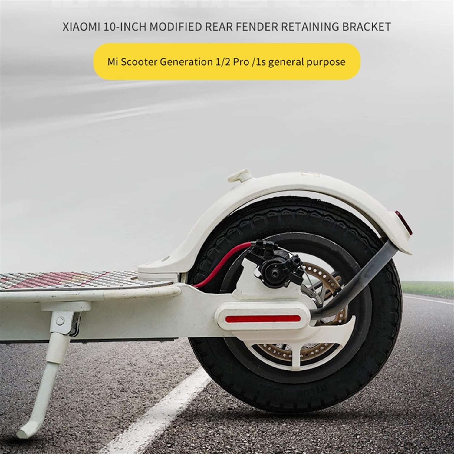 Rear Mudguard Bracket Rigid Support Fender Bracket Fit For Xiaomi Mijia Fit For M365 1S M365 Pro Electric Scooter Kick Scooter Accessories (Color : B)