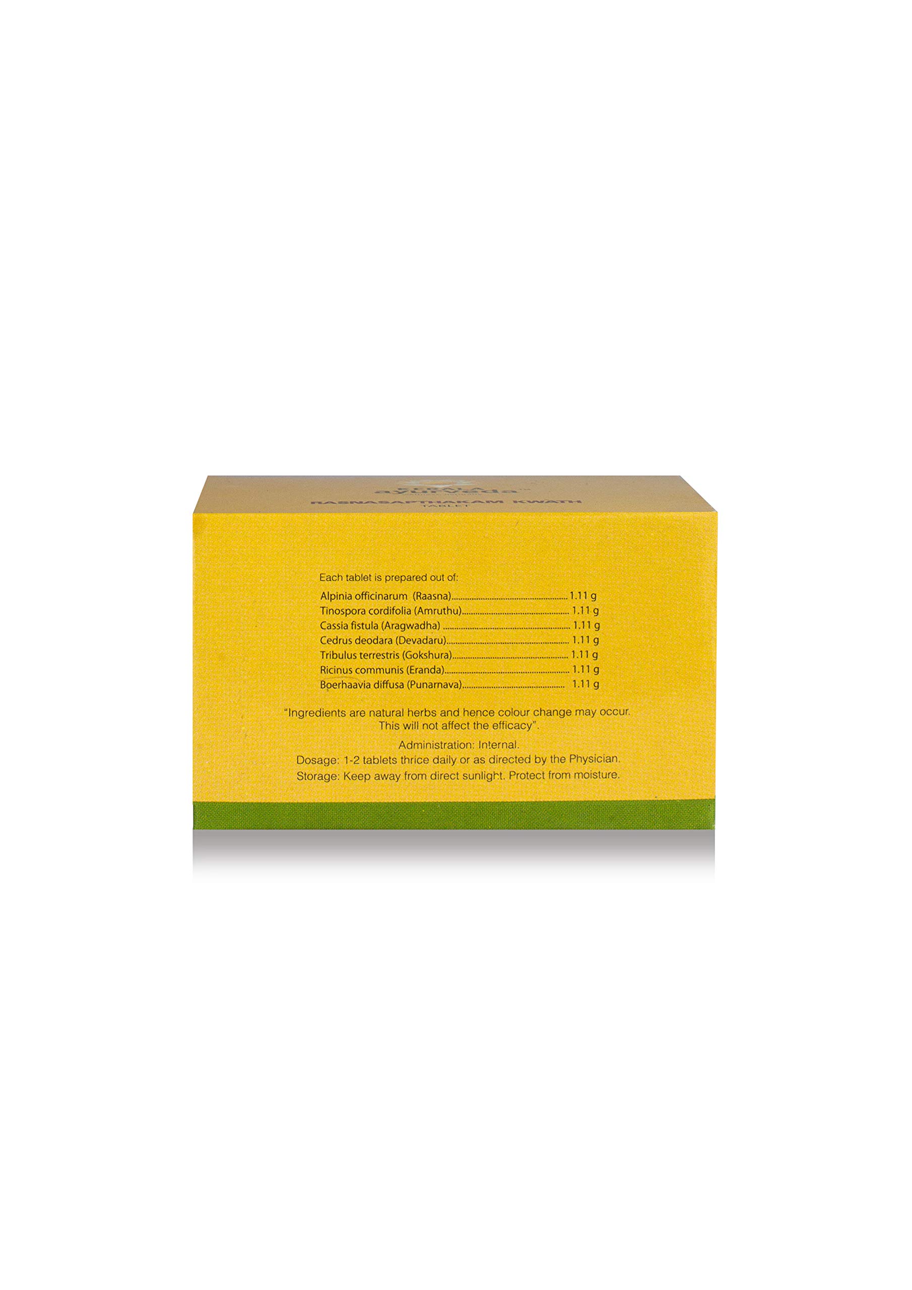 Kerala Ayurveda Rasnasapthakam Kwath Tablet 100 Nos 1