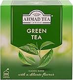 Ahmad Tea Green Tea, Green Tea Teabags 100 ct - Caffeinated & Sugar-Free