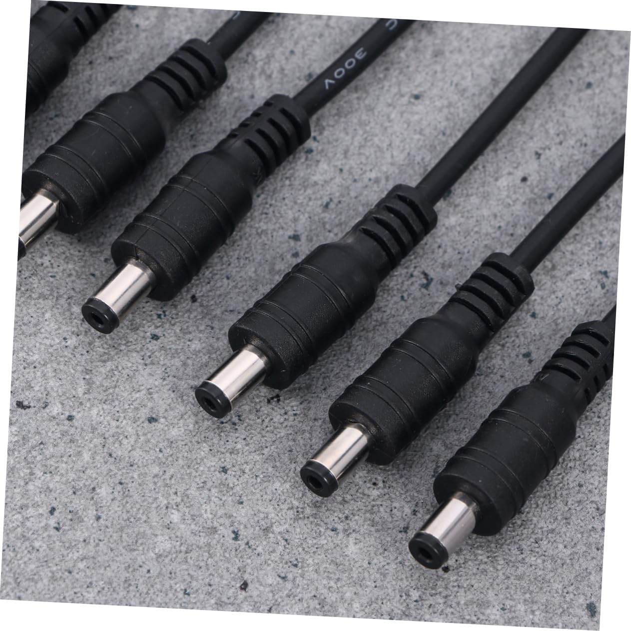 KICHOUSE 12v Dc Power Supply Connectors 10pcs 5.5x2.1mm Jack Connector Plug Cable for CCTV
