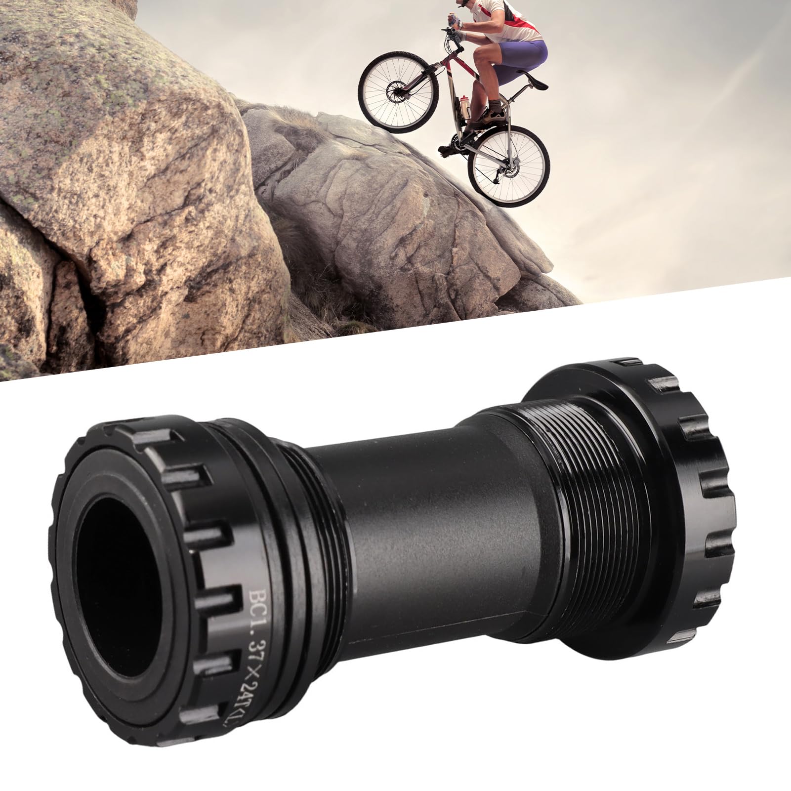 Boîtier De Pédalier Shimano Ancien Pour Vélo Course – Acier 1.37 X 24T