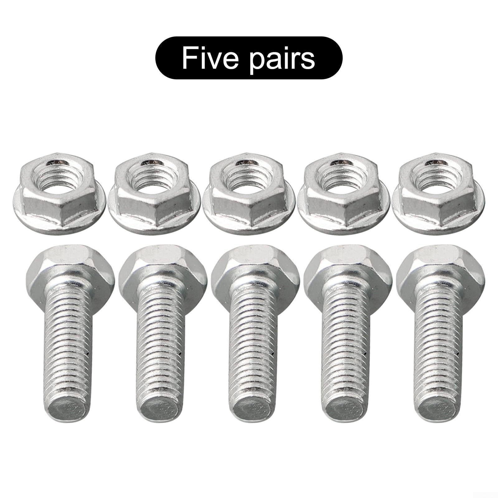 Juego de pernos y tuercas de repuesto 90119V45A00 para soplador de nieve Honda compatible con modelos HSS724A HSS928A HSS1332A