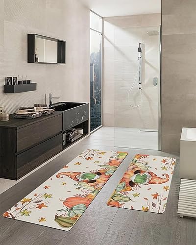 Miniatura 2 de Tapete de baño para tina, antideslizante, de secado rápido y absorbente, de tierra de diatomeas, tapete de cocina, tapete de Acción de Gracias,