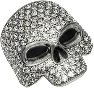 Amazon.com: Phoenixjewel Chino Antrax Ring Iced Out Moissanite