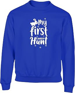 Hippowarehouse My First Easter Hunt Kids Children's Unisex Jumper Sweatshirt Pullover