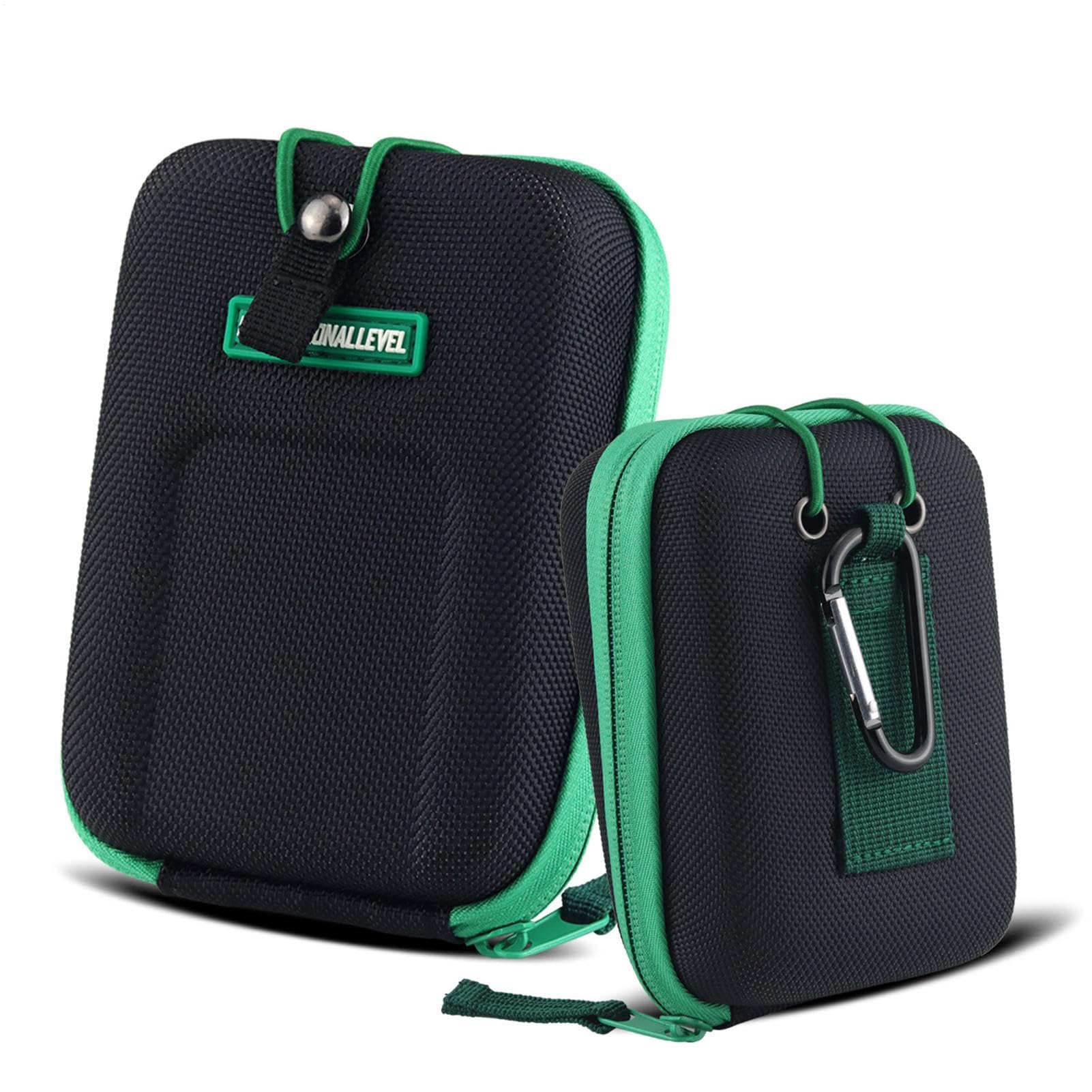 Estuche Medidor Golf – Bolsa de Transporte, Funda Protectora, Caja Compacta EVA | Funda Impermeable Range Finder Golf con Clip, Correa Cinturón, Portátil Exterior