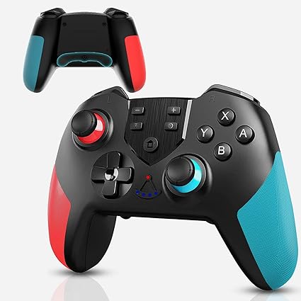 Amazon 22新登場 Switch コントローラー 背面のボタンはマクロ機能付き Nfc スリープ復帰 6軸ジャイロスコープセンサー Turbo連射 プロコン 振動機能付き ワイヤレbluetoothコントローラー Homeボタンひとつで起動 操作が スイッチ コントローラー 任天堂 Nintendo Amazon 22新登場 Switch コントローラー 背面のボタンはマクロ機能付き Nfc スリープ復帰 6軸ジャイロスコープセンサー Turbo連射 プロコン 振動機能付き ワイヤレbluetoothコントローラー Homeボタンひとつで起動 操作が スイッチ コントローラー 任天堂 Nintendo