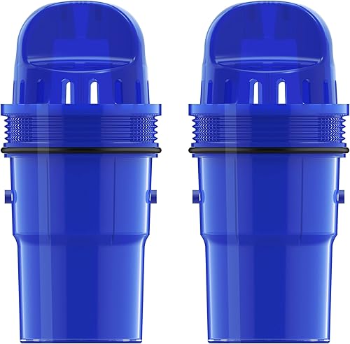Paquete de 2 filtros de agua de repuesto para todos los sistemas de filtración PUR, PUR Plus para jarra y dispensador, CRF950Z, PPF951K, PPF900Z,