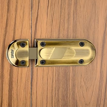 Sardar DL-04 Heavy Duty Stainless Steel Door Security Latch Lock| Tower Bolt| Baby Latch for Home, Bathroom, Kitchen, Office (Antique)