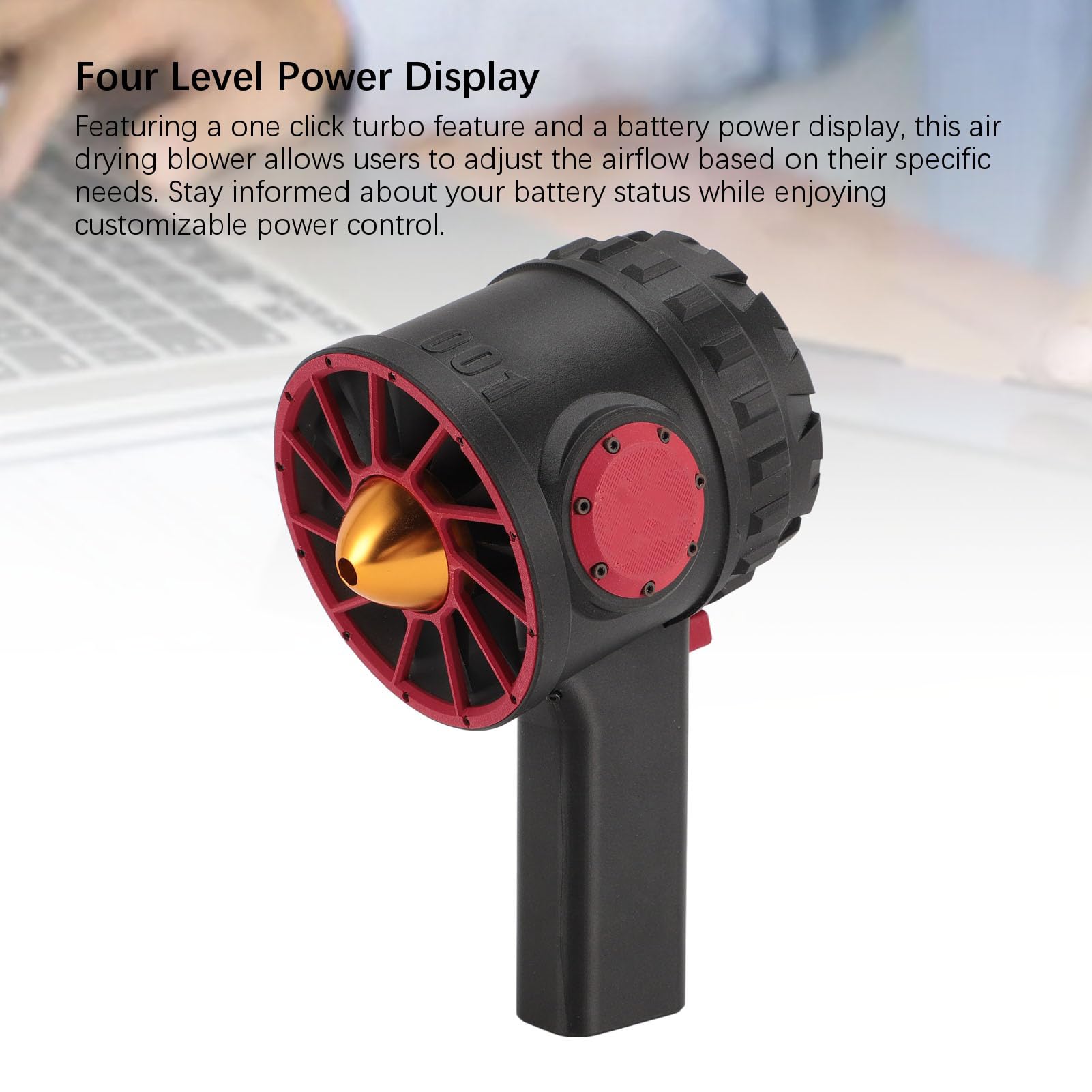 SUNGOOYUE Excelente Ventilador con Velocidad de Motor de Alta Velocidad sin 12 Cuchillas para Material de Limpieza Industrial