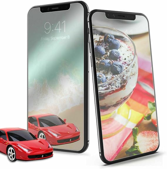 [2-Pack] Mirror Reflective Screen Protector for iPhone 12, SuperGuardZ, Anti-Scratch, Anti-Bubble