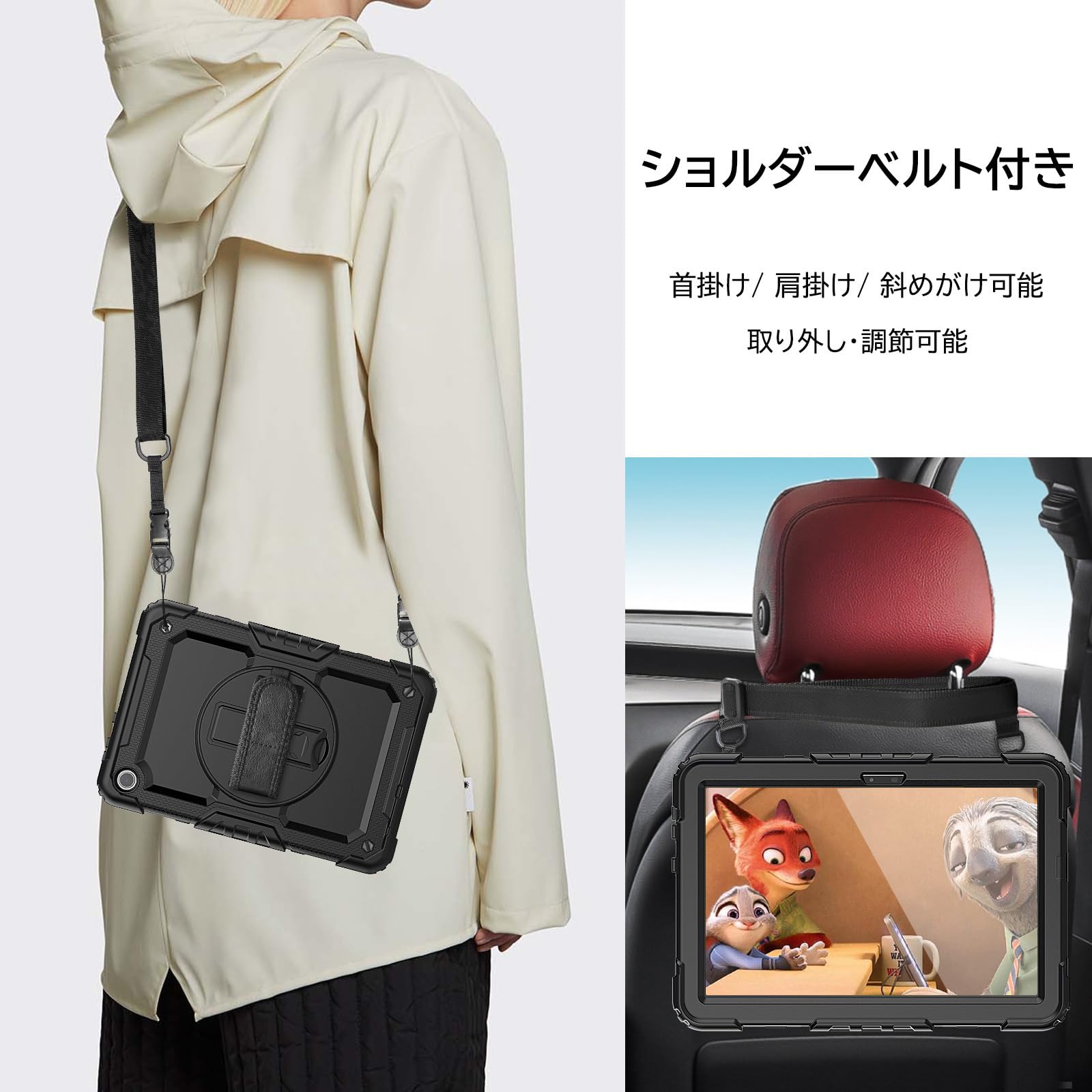 Amazon.co.jp: ZenRich Lenovo Tab B10 3rd Gen ケース 耐衝撃