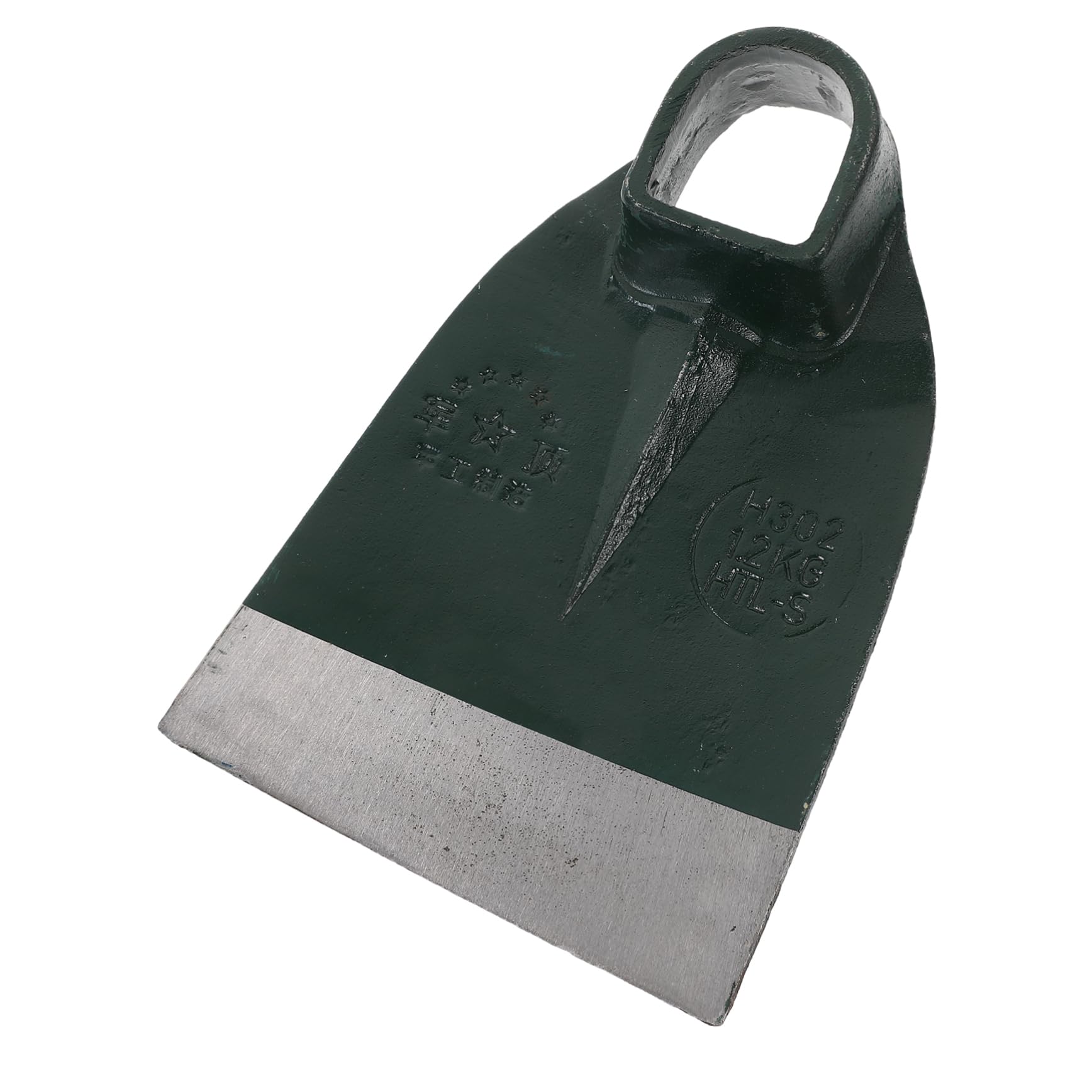 Attrezzo da Giardino in Acciaio Inox per Scavo, Uso su Prato e Cortile | Testa Robusta, Giunti Solidi e Anti-deformazione, per Appassionati di Giardinaggio e Lavoro del Suolo Stile Casuale