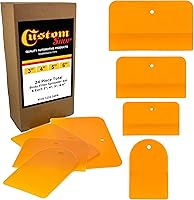 Vista 1 de Custom Shop Herramientas Esparcidoras de Relleno de Carrocería de Plástico de 4, 5 y 6 Pulgadas (Paquete de 24) para Rellenos de Carrocería