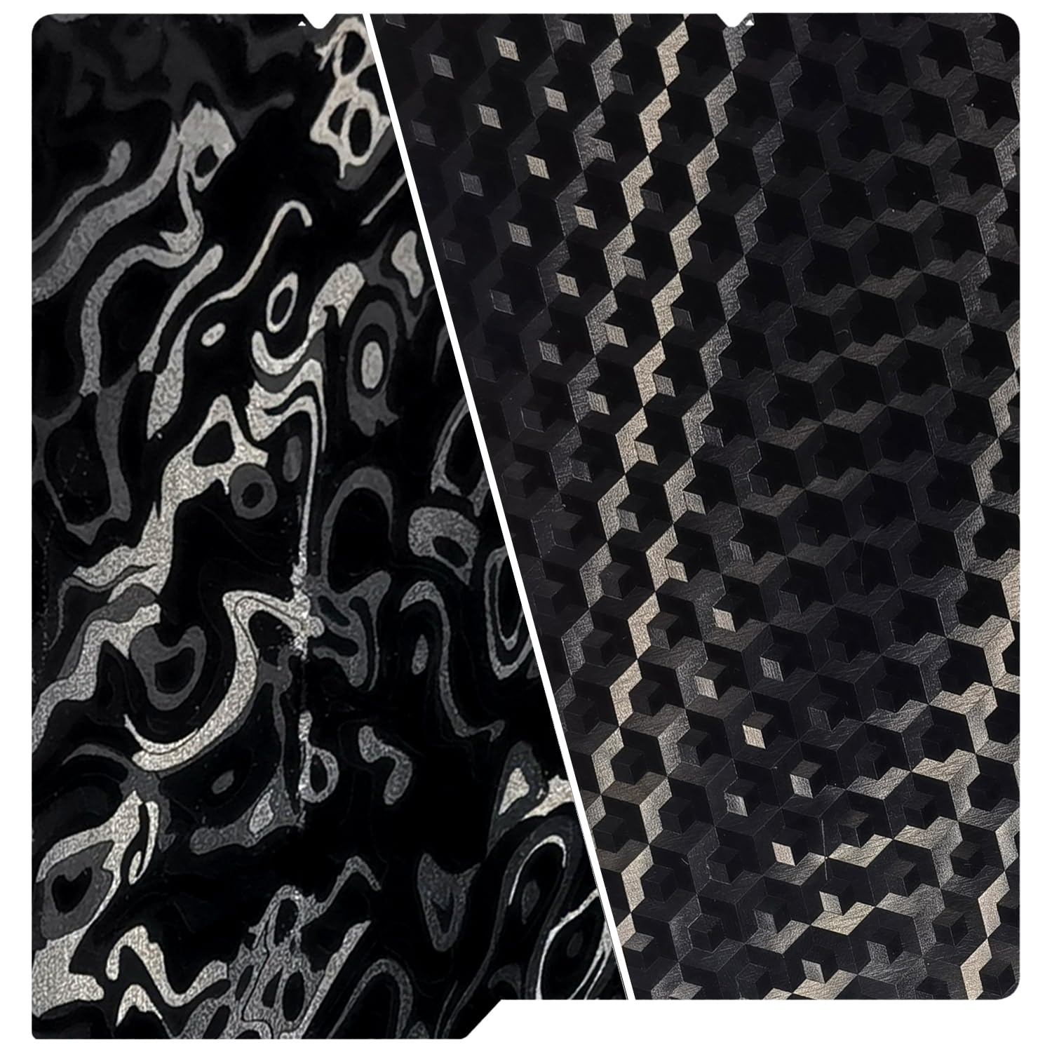 3D Printer Build Plate for Anycubic Kobra S1/ Kobra S1 Combo 264x276mm, PEH+PED Double Sided Textured Surface PEI Sheet Platform Flexible Removable