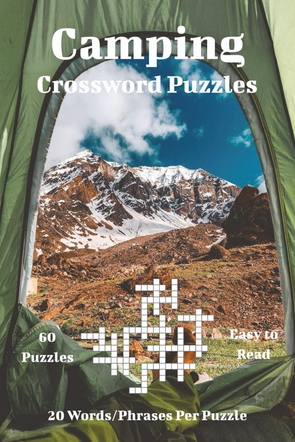 Camping Crossword Puzzles: Outdoor Adventure Crossword Challenges for All Ages