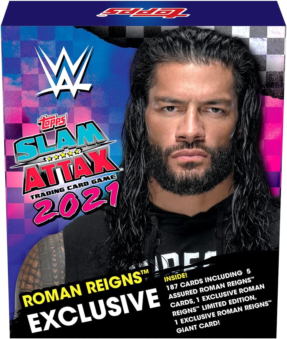 Topps WWE Slam Attax 2021 Edition (Roman Exclusive Tin)