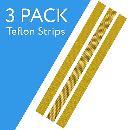 Miniatura 4 de Impresa Paquete de 3 tiras de teflón para selladoras al vacío FoodSaver, Rival Seal-A-Meal, Weston, Cabella y Nesco