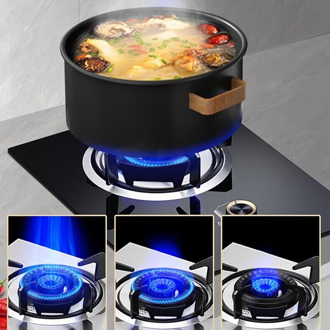 Estufa de Gas 1 Puesto 4.2KW Encimera de Cocina con Vidrio Templado miniatura 6