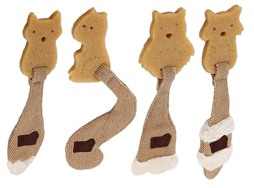 ALL FOR PAWS AFP5552 Juguete para Perros de Caucho Crudo Búho Wild & Nature