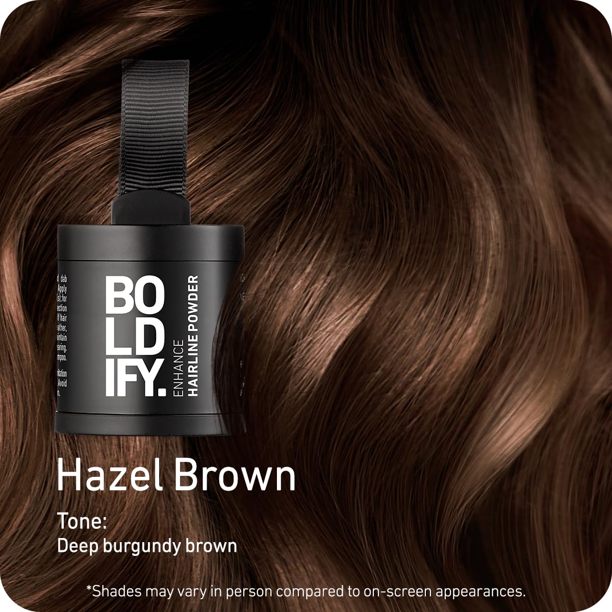 BOLDIFY Hairline Powder (LARGE, 10g), Root Touch Up Hair Color for Gray Coverage - Image 2