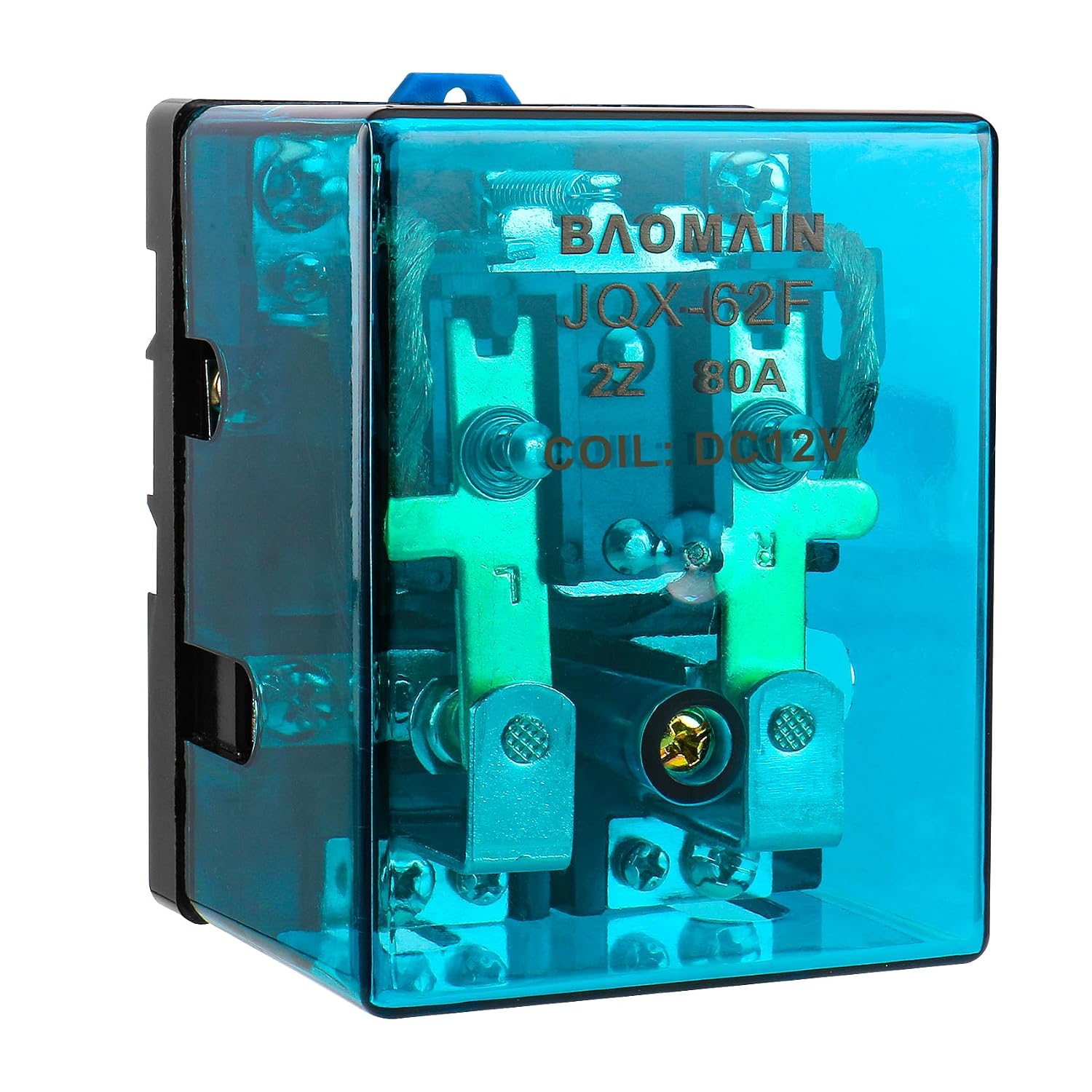 Baomain JQX-62F-2Z Relay with clear blue cover